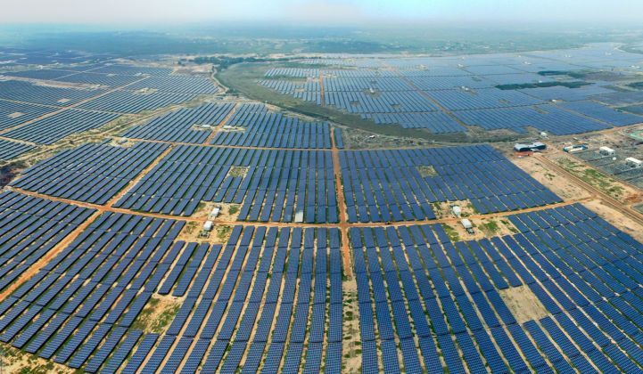 adani green energy leads india's solar market