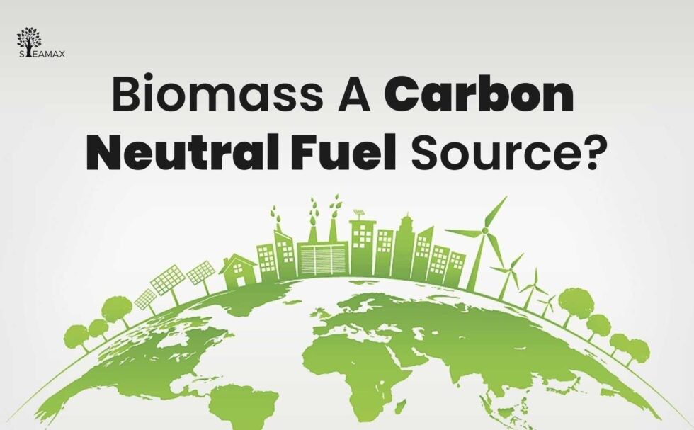 biomass energy is considered carbon neutral since the carbon dioxide released when biomass is burned is absorbed again by plants as they regrow