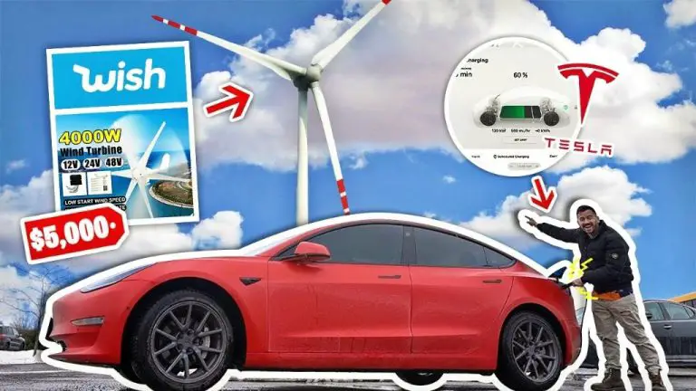 Can A Wind Turbine Charge A Car?