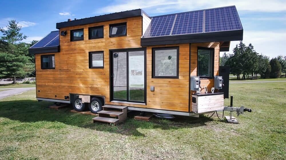 Can solar power be used on a mobile home?