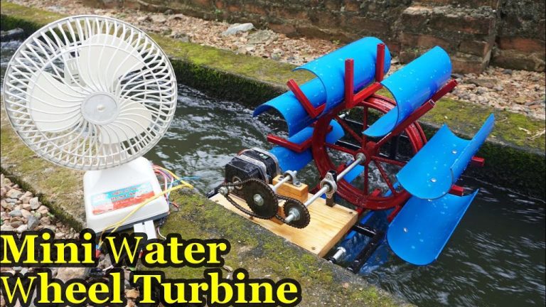 Can You Generate Electricity From A Water Wheel?
