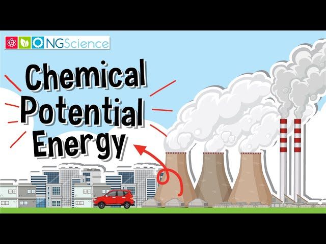 chemical potential energy stored in molecules can be released as kinetic energy to perform work.