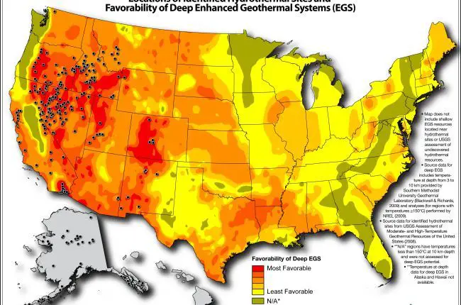 geothermal energy is limited to certain geographic locations