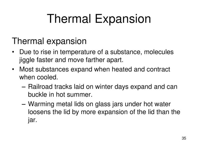 What Happens To Most Substances When They Are Heated?