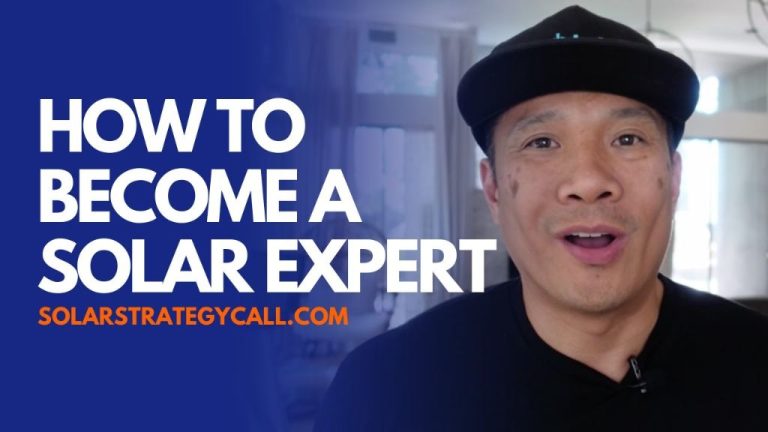 How Do I Become An Expert In Solar?