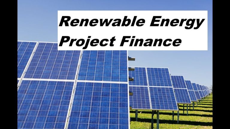 How Do You Finance Renewable Energy?