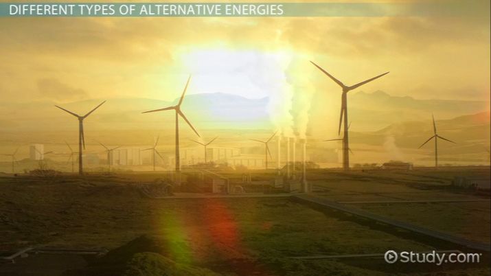 How Do You Use Alternative Energy In A Sentence?