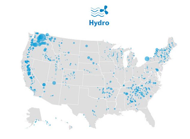 How Many States Have Hydropower Plants?