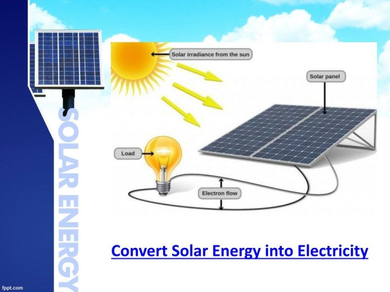How To Convert Solar Energy Into Electricity?