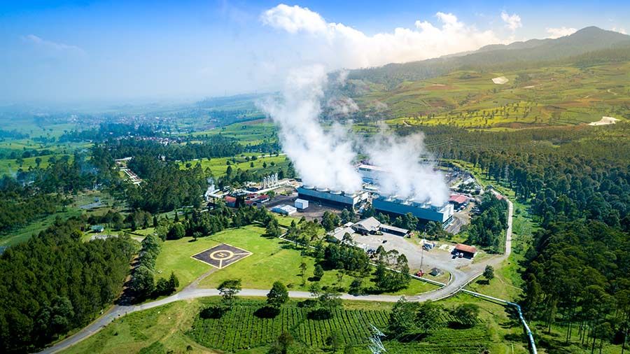 indonesia has the largest geothermal energy potential in the world, estimated at about 29 gwe