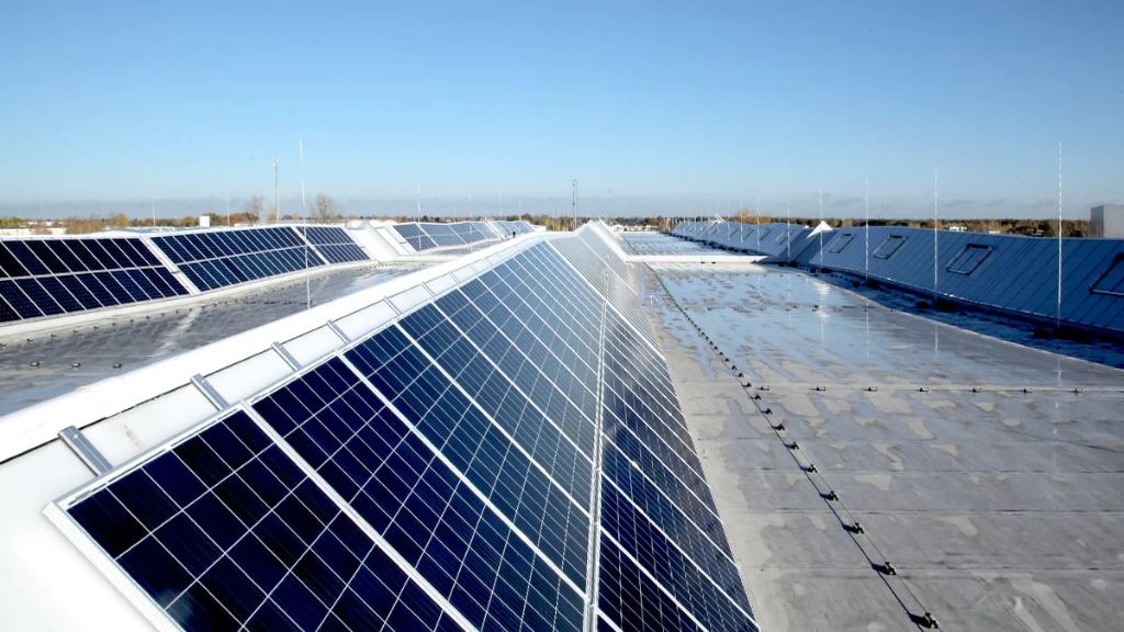 installing solar panels and skylights side-by-side allows both systems to function optimally