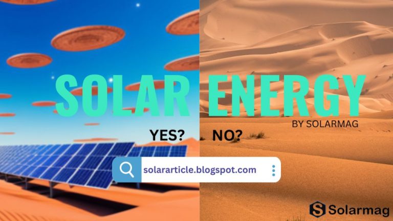 Is Solar Energy Yes Or No?