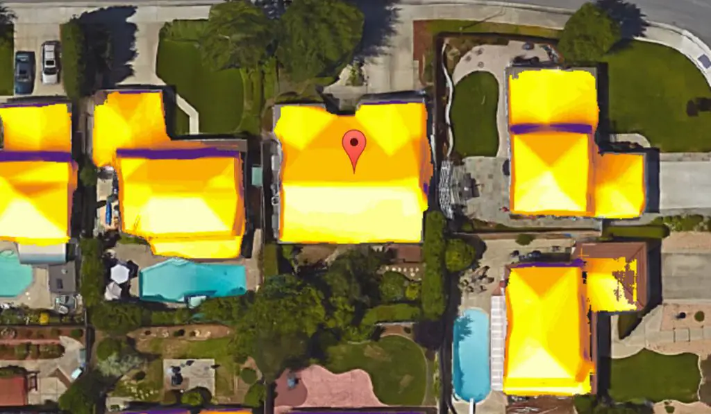 project sunroof provides reasonable solar production estimates