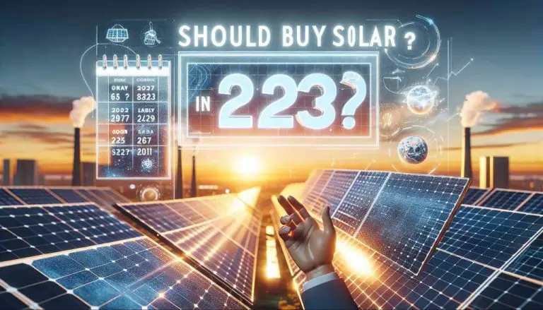 Should I Buy Solar In 2023?