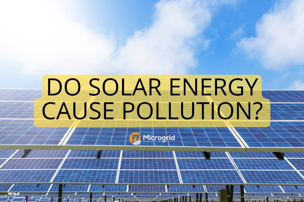 solar energy is not a major pollutant