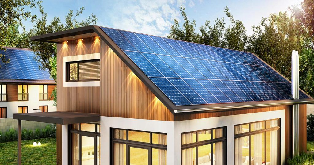 solar panels on homes across the country.