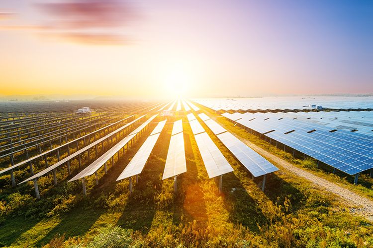 sunlight is a renewable natural resource for generating solar power