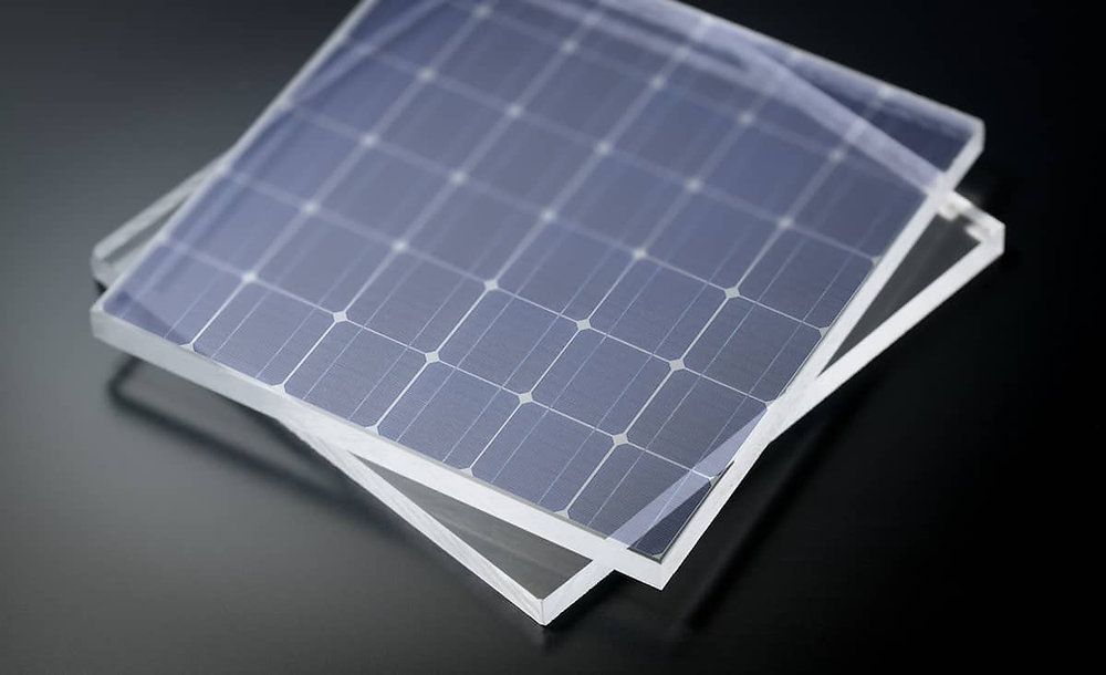 transparent solar panels have lower efficiency rates around 5-7% compared to 15-22% for conventional solar panels.