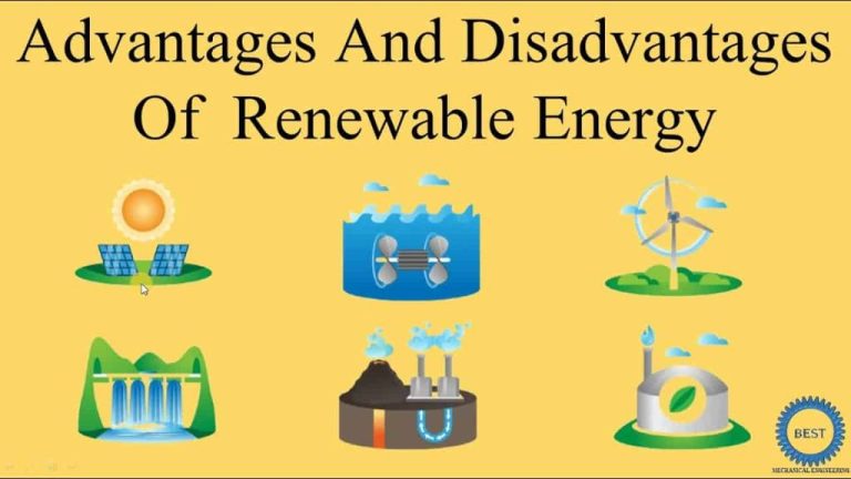 What Are 3 Positives And 3 Negatives Of Renewable Energy?