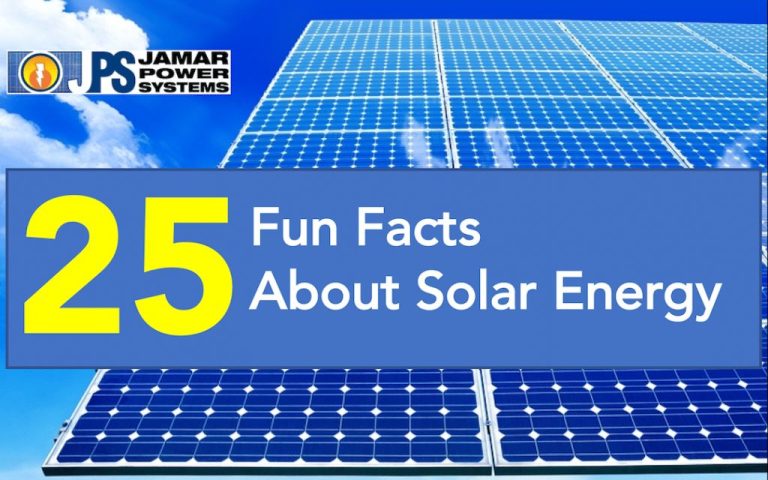 What Are Fun Facts About Solar Energy?
