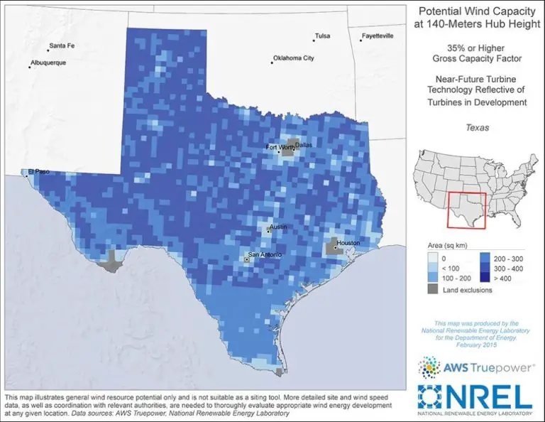 What Is Texas Wind Power Potential?