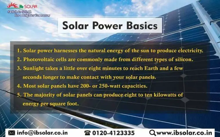 What Is The Basic Information About Solar Power?