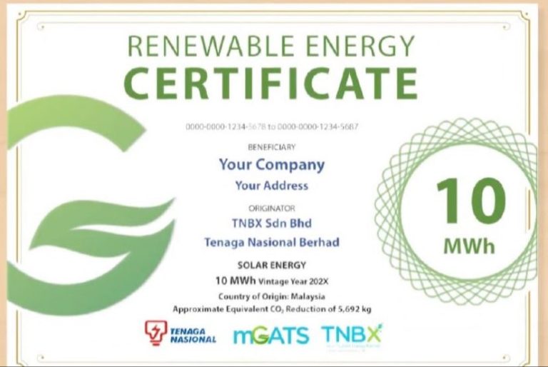 What Is The Certificate Of Renewable Energy?
