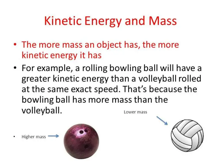 Does Kinetic Energy Increase As The Mass Of An Object Increases?