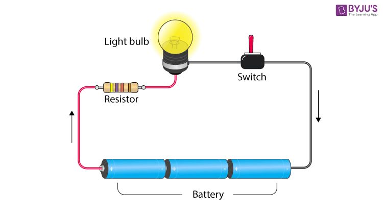 circuit diagram showing resistors in a circuit