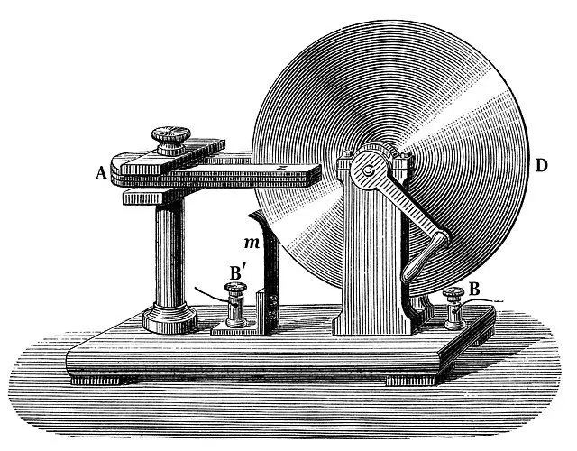 faraday's disk was one of the first electric generators to use magnets.