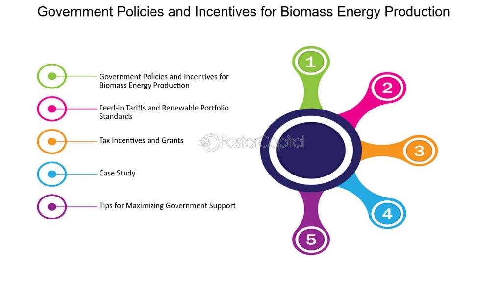 government policies provide incentives for biomass energy.