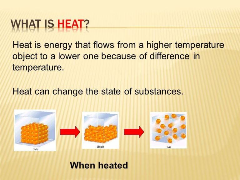 Is Heat Just Energy?