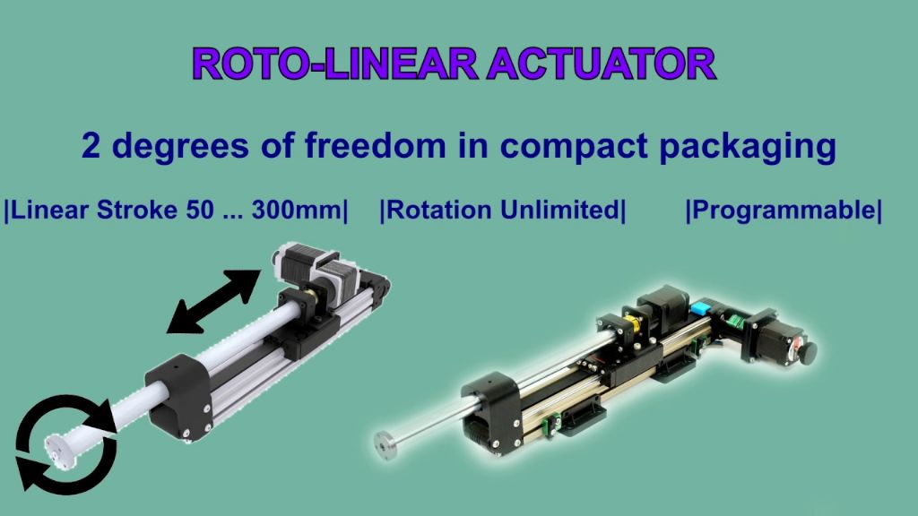 linear actuators convert rotary motion into linear motion