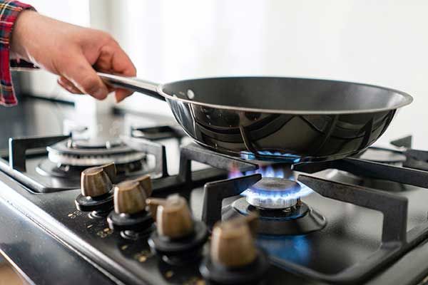 natural gas is used in homes for heating and cooking.