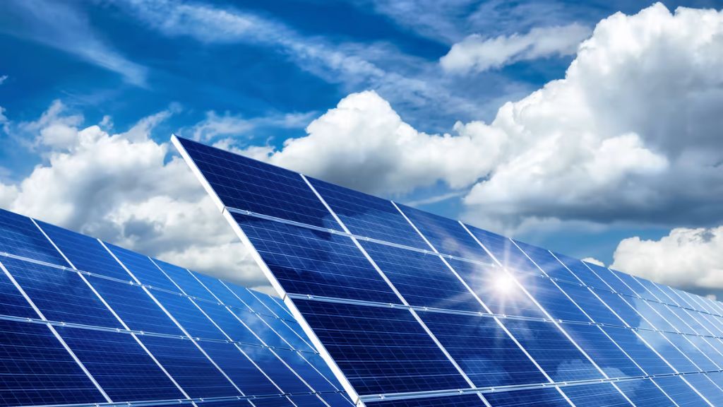 solar panels contain silicon cells that convert sunlight into electricity