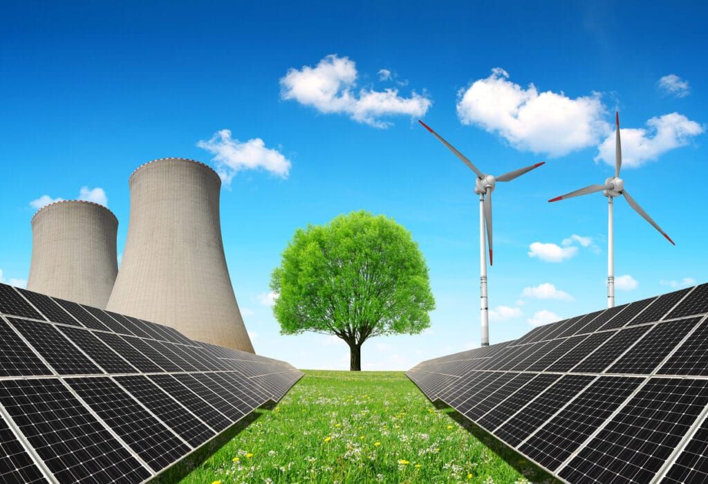 the primary sources for generating electricity are fossil fuels, nuclear power, and renewable energy sources like solar, wind and hydro.