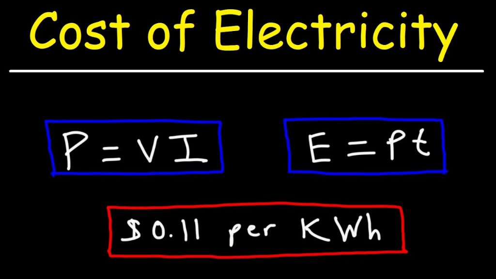 using kwh to calculate electric costs