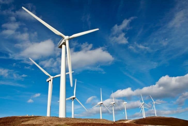 wind power produces no air or water pollution unlike fossil fuels, making it a clean energy source