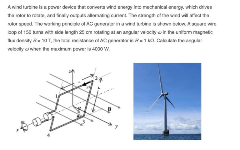 What Is The Source Of Mechanical Energy In Wind?