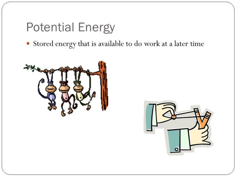 How Is Work Converted To Potential Energy?